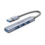 Vention Mini Hub USB 3.0 con 4 Puertos, Gris
